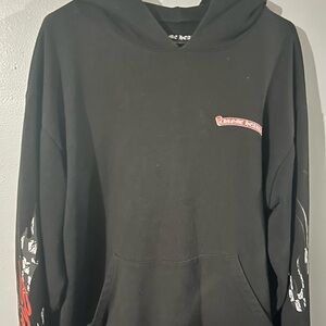 Chrome Hearts Black Hoodie stay fast